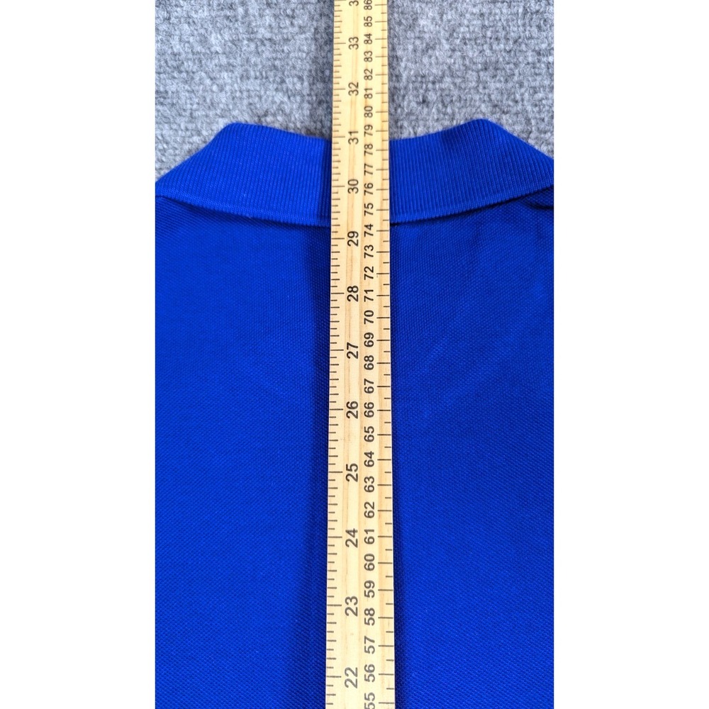 NWT Lacoste Classic Fit Polo Shirt Mens Size 7 XL Blue 100% Cotton Crocodile Log - Picture 13 of 14